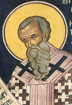 St. Metrophanes the first Patriarch of Constantinople (†325)