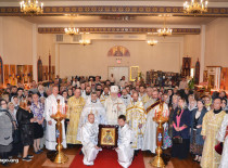 During celebration of 100th Anniversary of repose of St. Raphael’s of Brooklyn – the Heavenly patron of Brooklyn, St. John Cathedral received the particle of his Holy Relics